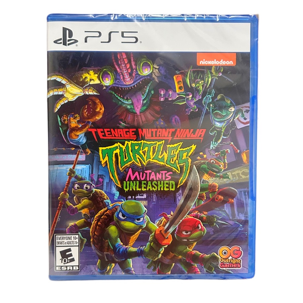 Sony PS5 Teenage Mutant Ninja Turtles Mutants Unleashed (green, blue, red)